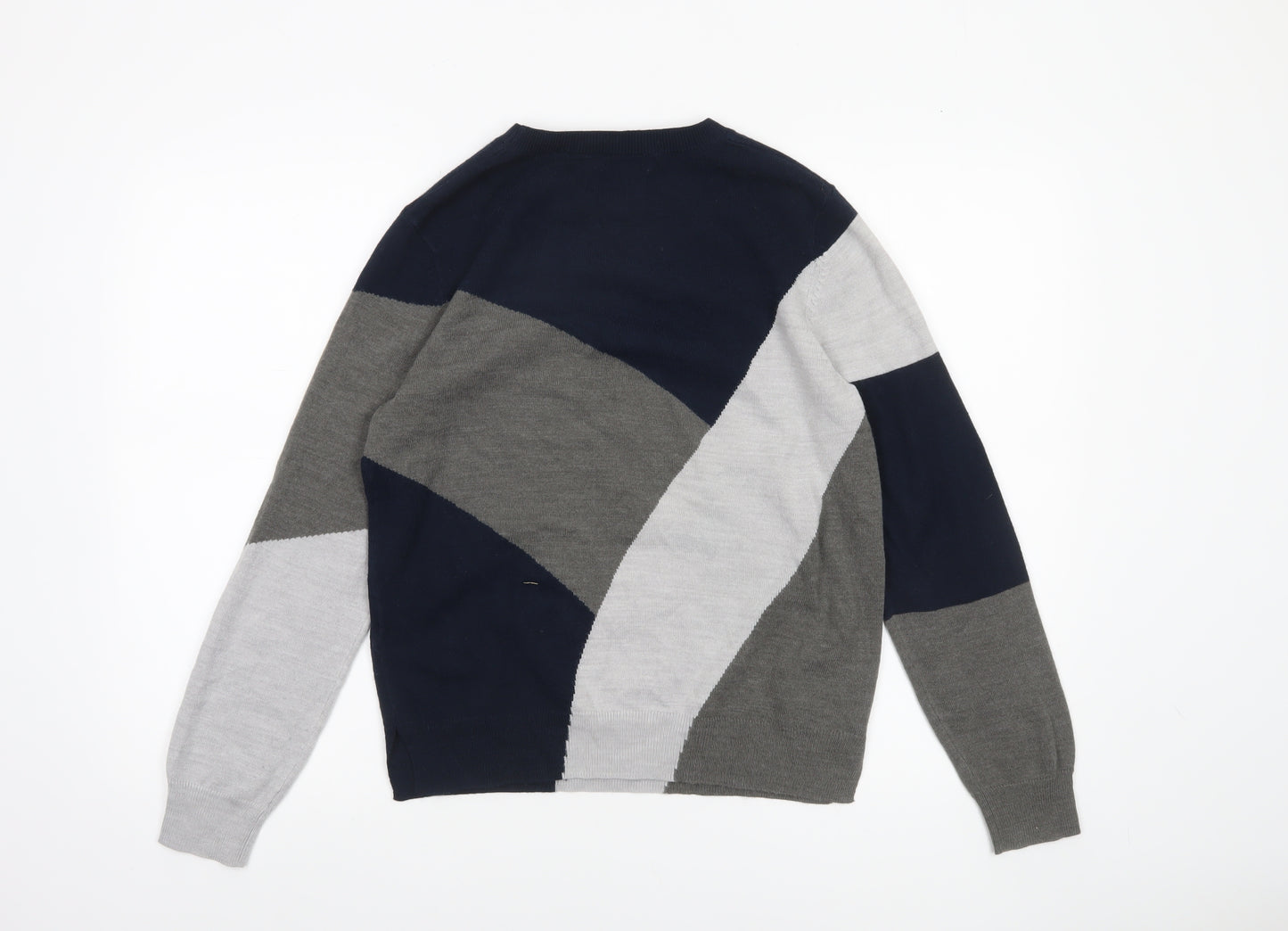 Marks and Spencer Women’s Multicoloured Geometric Jumper Size 12