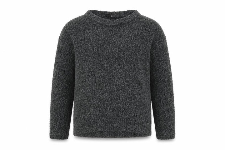 Forever 21 Women’s Grey Chunky Knit Crew Neck Jumper Size S