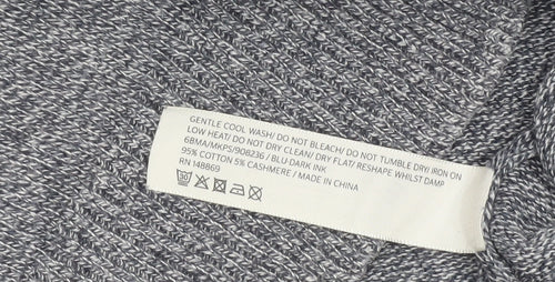 FatFace Men’s Grey Cotton Cashmere Crew Neck Pullover Jumper S