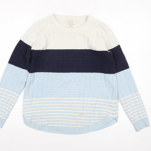 Stella Morgan Women’s Multicoloured Striped Knit Jumper Size S