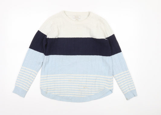 Stella Morgan Women’s Multicoloured Striped Knit Jumper Size S