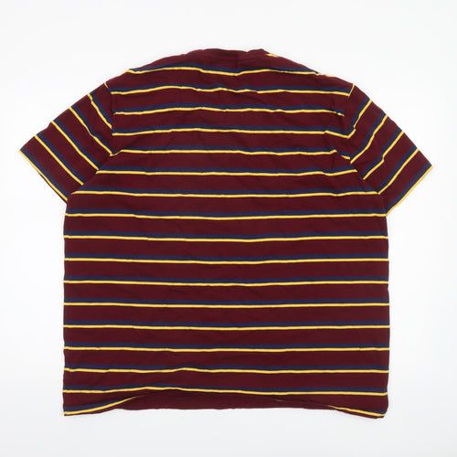 Polo Ralph Lauren Men’s Multicoloured Striped Slim Fit T-Shirt 2XL
