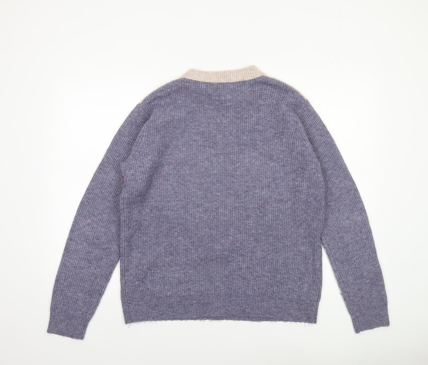 Papaya Womens Multicoloured Medium Crew Neck Pullover Jumper
