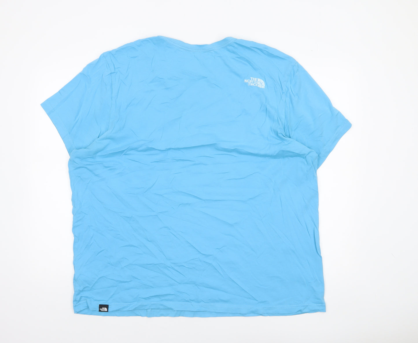 The North Face Men's Blue 2XL Outdoor Crew Neck Cotton T-Shirt