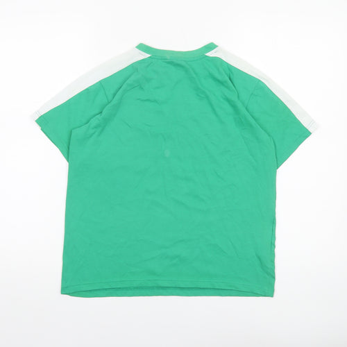 Lacoste Boys Green Short Sleeve Sports T-Shirt Size 14 Years