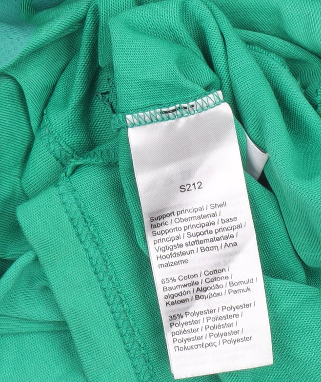 Lacoste Boys Green Short Sleeve Sports T-Shirt Size 14 Years