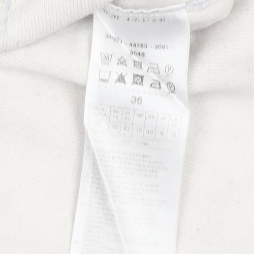 Gerry Weber Women’s Grey Cotton Blend Long Sleeve Jumper Size 10