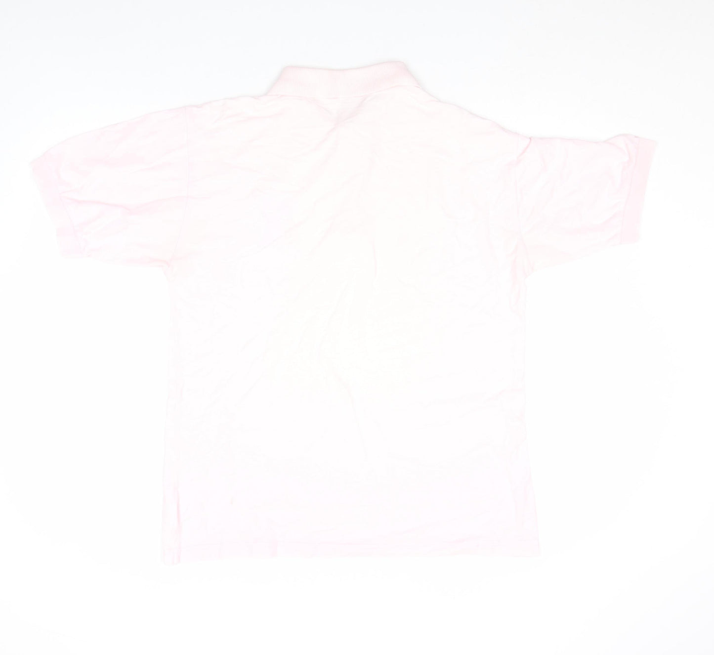 Cutting Green Women's Pink Cotton Polo Shirt Size S