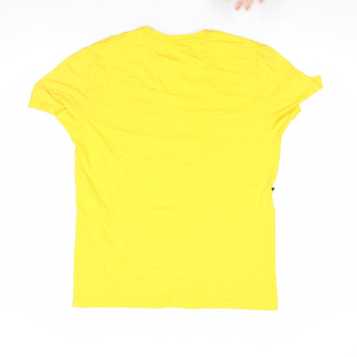 George Women Yellow BBC Children in Need T-Shirt Size S 100% Cotton