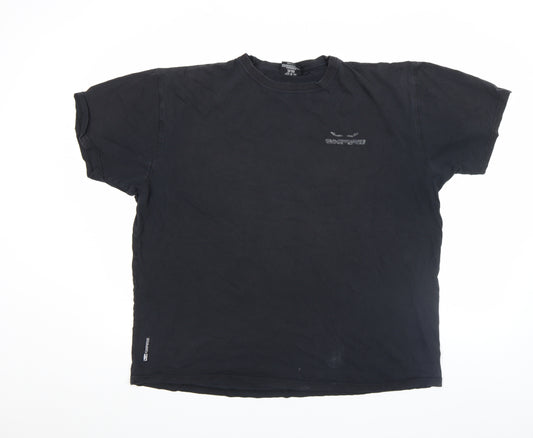 Onfire Men’s Black 2XL Graphic Quote Cotton T-Shirt Casual