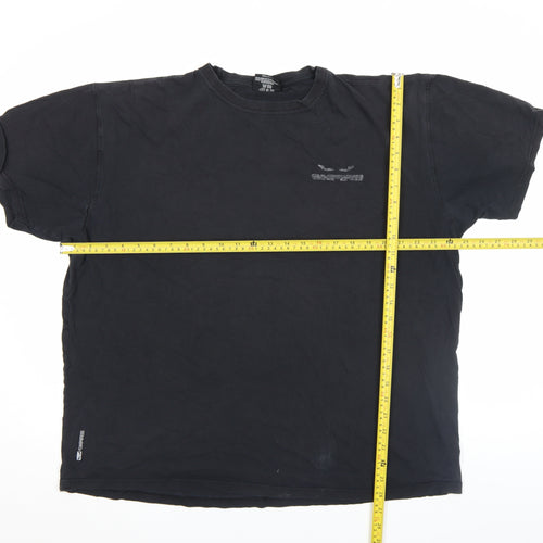 Onfire Men’s Black 2XL Graphic Quote Cotton T-Shirt Casual