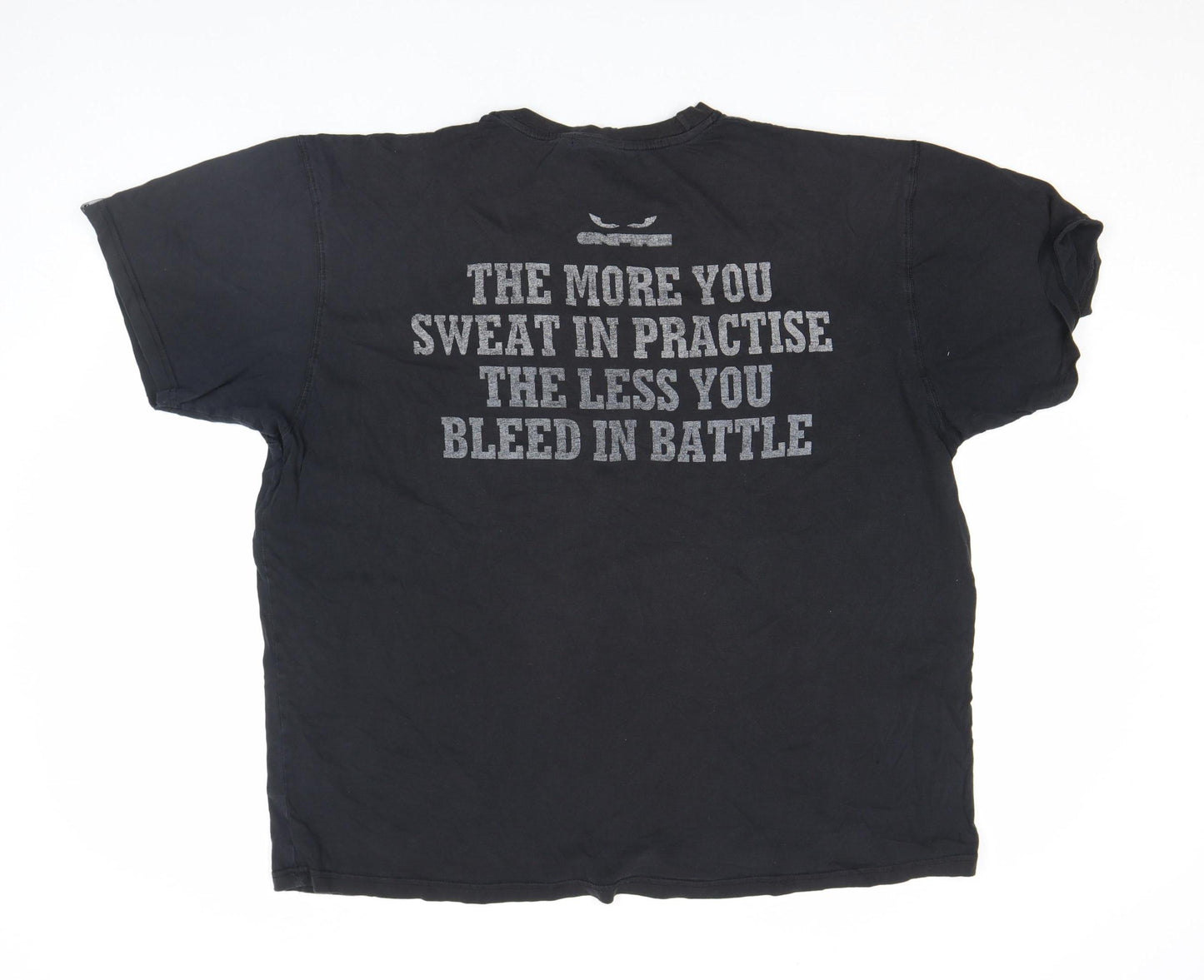 Onfire Men’s Black 2XL Graphic Quote Cotton T-Shirt Casual