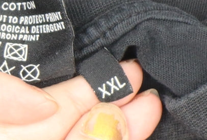 Onfire Men’s Black 2XL Graphic Quote Cotton T-Shirt Casual