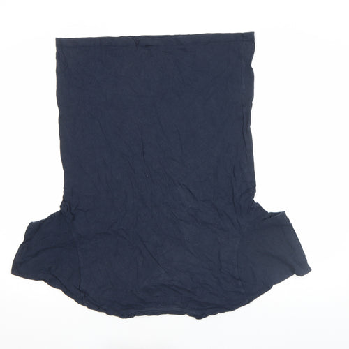 Jack & Jones Men's Blue Regular Fit Cotton Crew Neck T-Shirt Size M