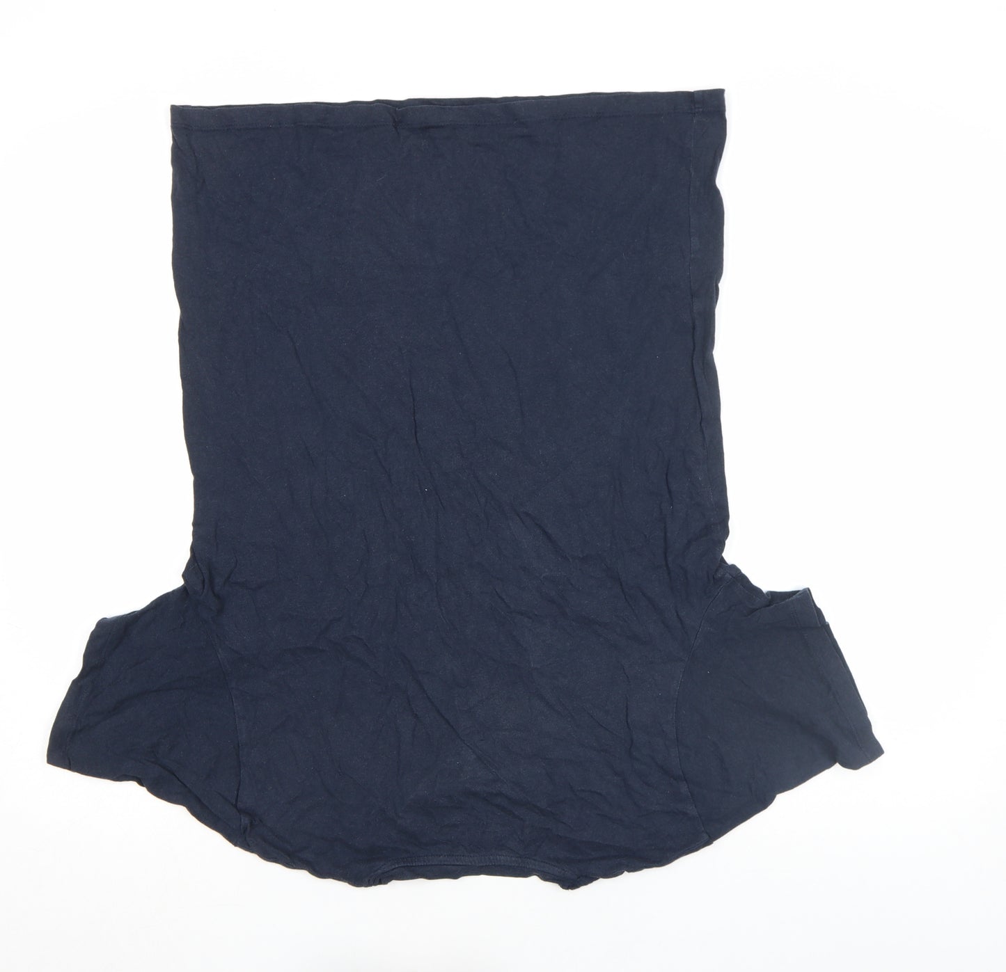 Jack & Jones Men's Blue Regular Fit Cotton Crew Neck T-Shirt Size M