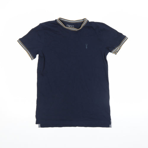 Next Boys Blue 11 Years Cotton Short Sleeve Crew Neck T-Shirt