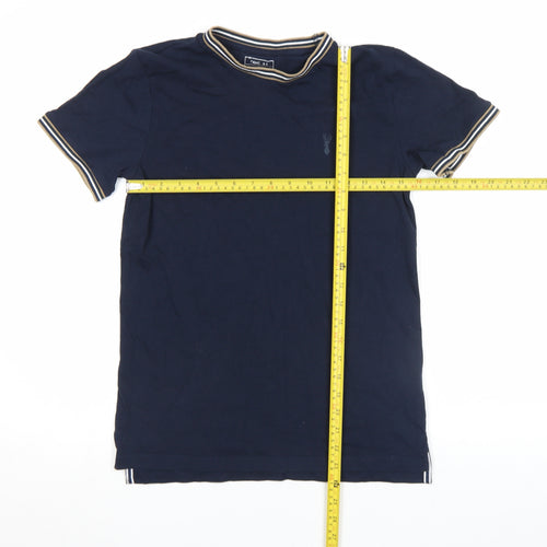 Next Boys Blue 11 Years Cotton Short Sleeve Crew Neck T-Shirt