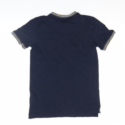 Next Boys Blue 11 Years Cotton Short Sleeve Crew Neck T-Shirt