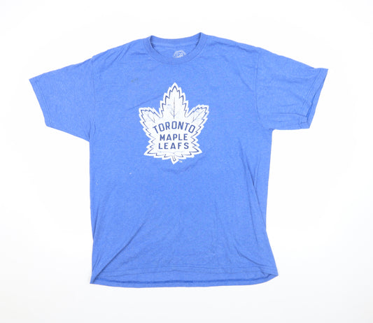 NHL Toronto Maple Leafs Blue Men’s Large Graphic T-Shirt
