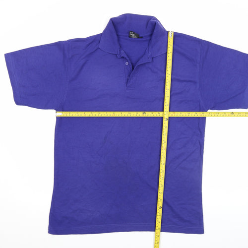 Nathan Jones Men's Blue L Regular Fit Short Sleeve Polo Shirt