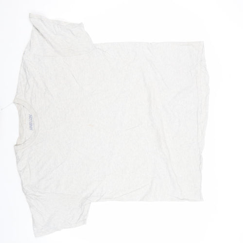 HNR LDN Men’s Grey Afterlife Graphic Cotton T-Shirt Size L