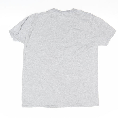 Doctor Who Men's Grey Graphic T-Shirt Daleks Print Size M