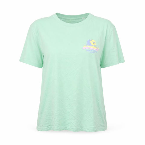 Stanley/Stella Womens Green XL Organic Cotton Beach Club T-Shirt