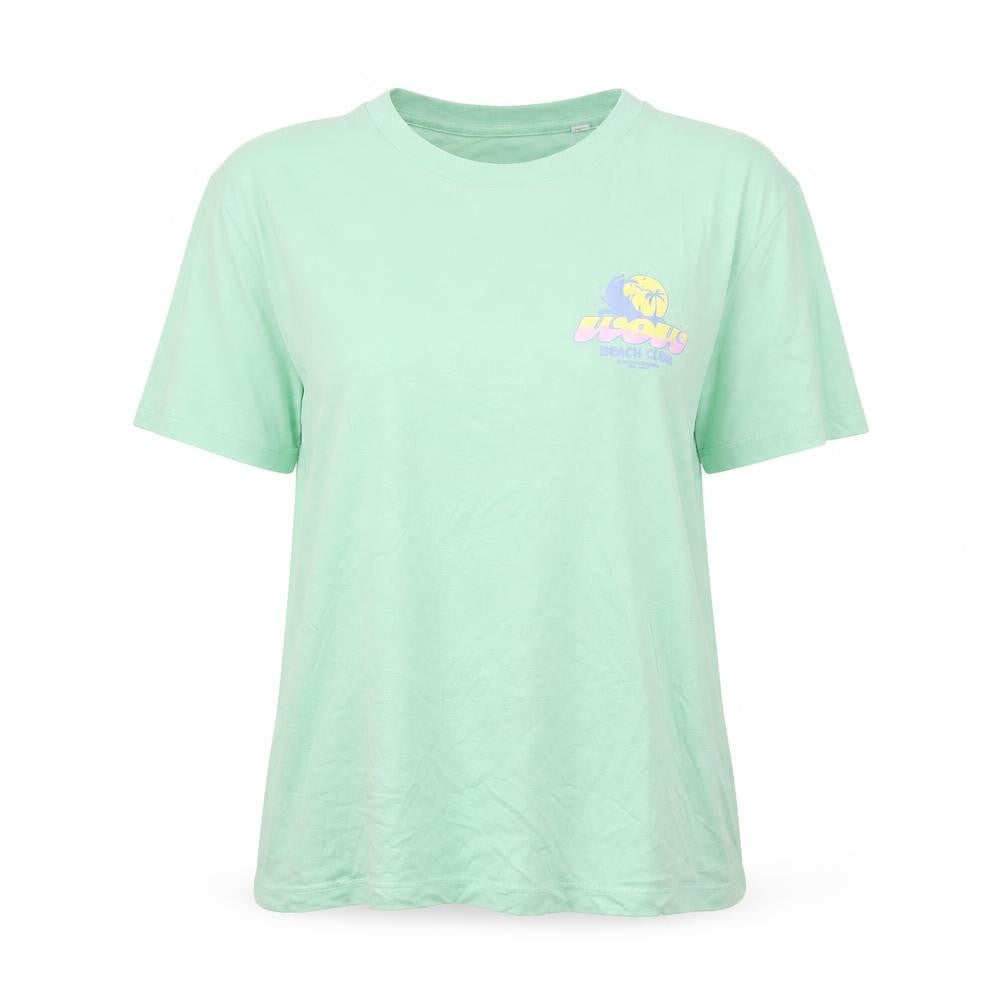 Stanley/Stella Womens Green XL Organic Cotton Beach Club T-Shirt