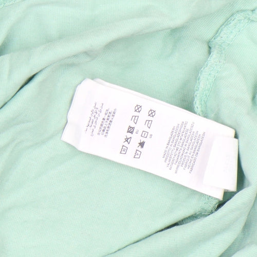 Stanley/Stella Womens Green XL Organic Cotton Beach Club T-Shirt