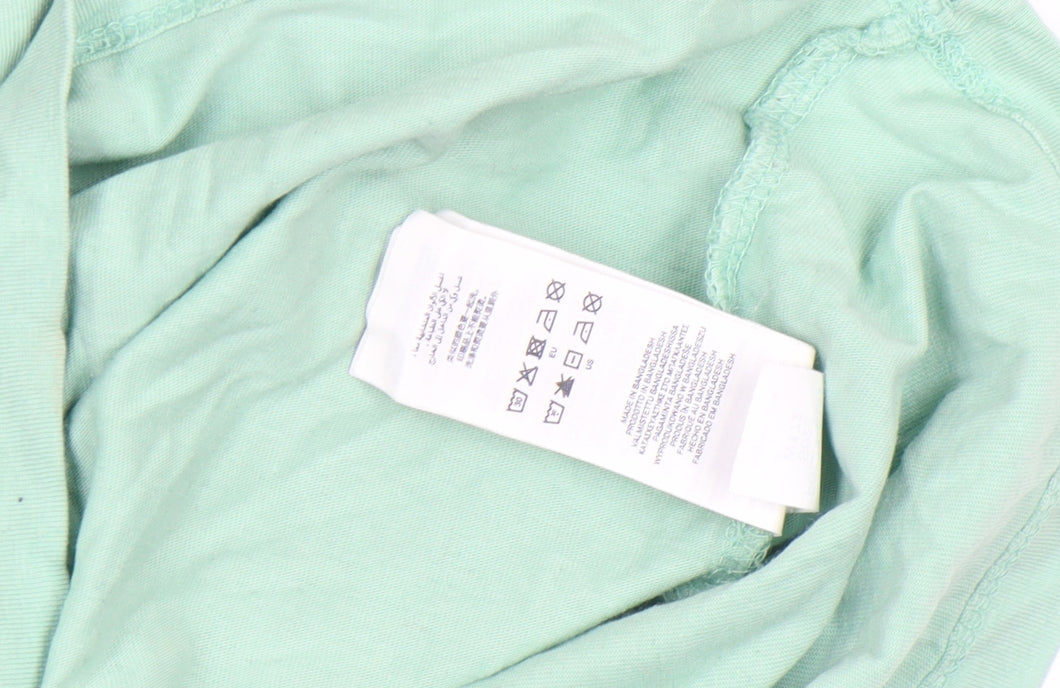 Stanley/Stella Womens Green XL Organic Cotton Beach Club T-Shirt