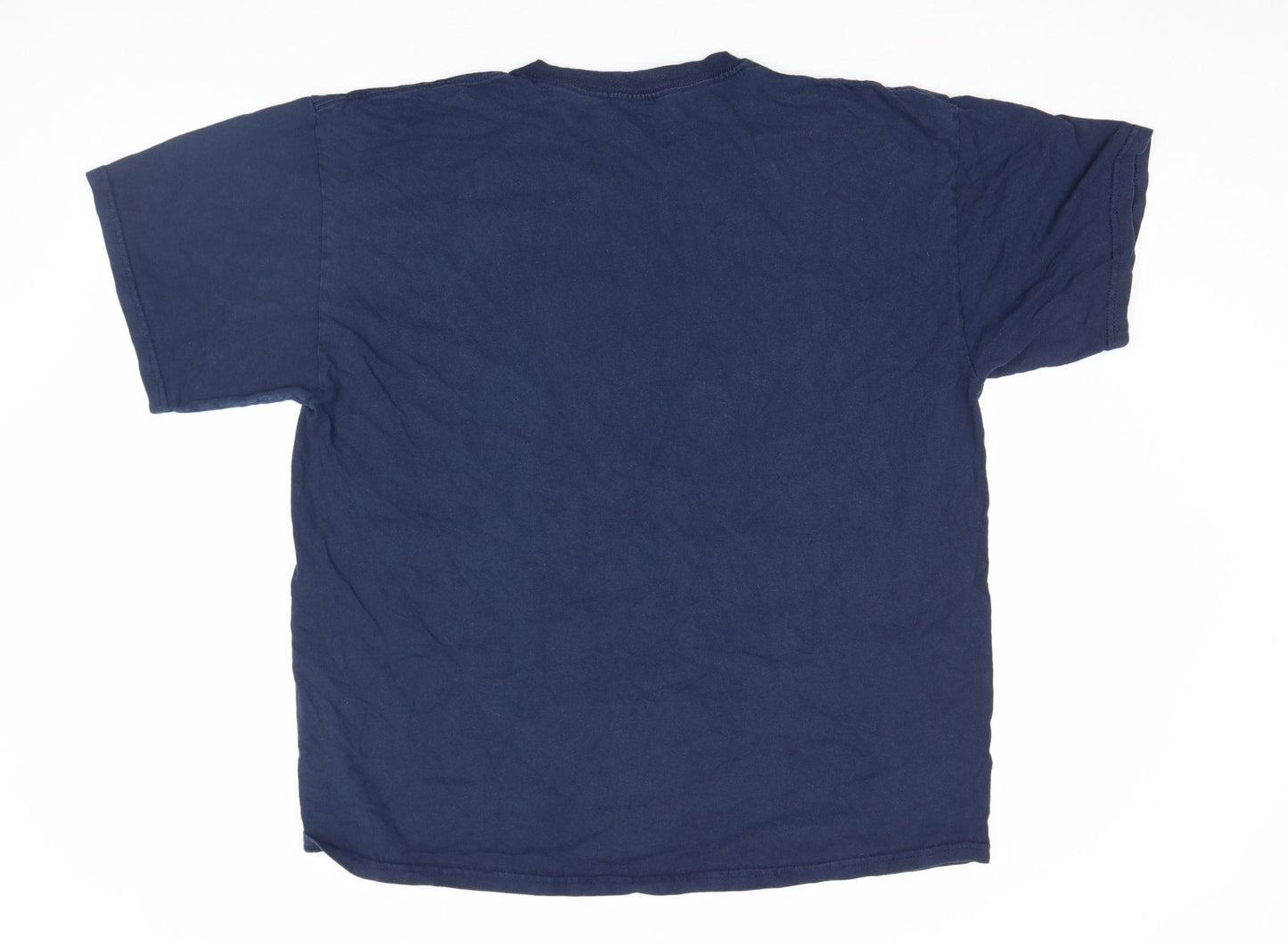 MV Sport Men's Blue Atlanta Georgia Graphic Cotton T-Shirt XL