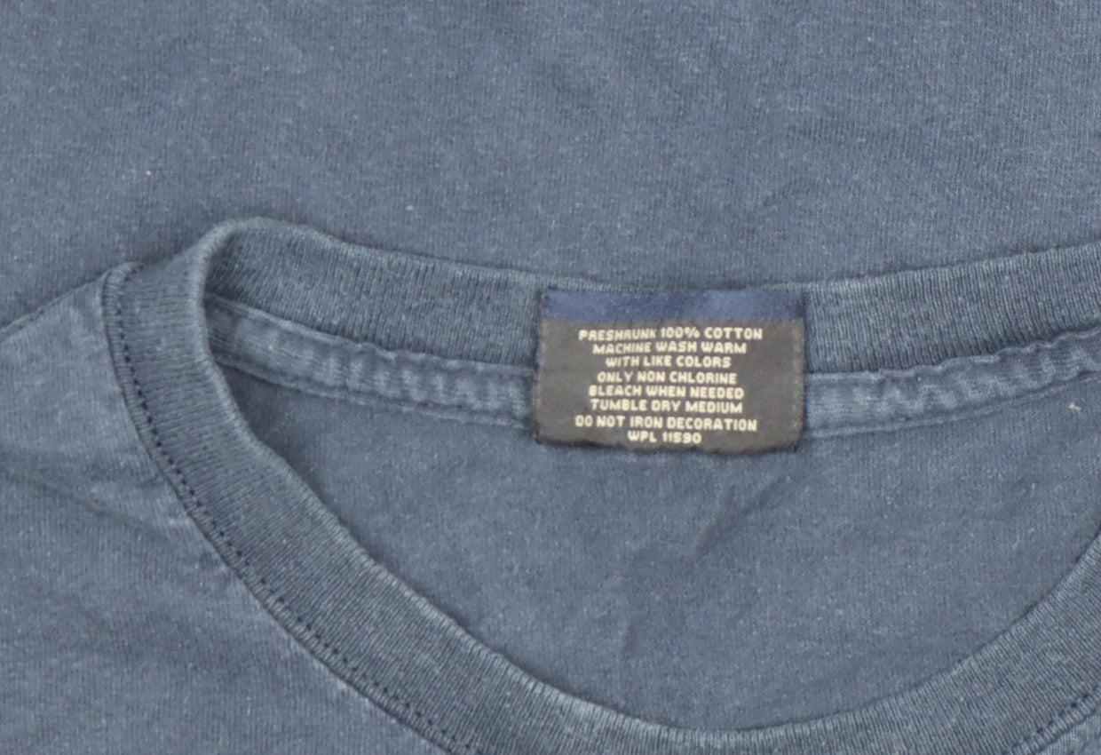 MV Sport Men's Blue Atlanta Georgia Graphic Cotton T-Shirt XL
