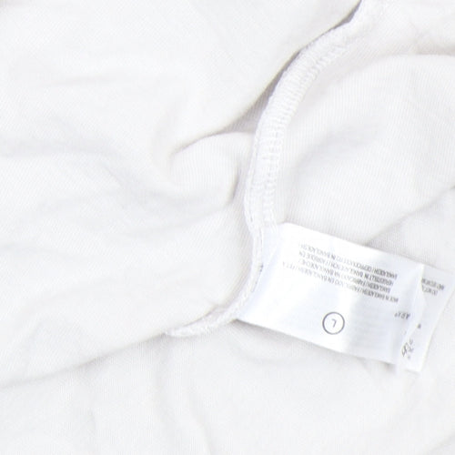 Primark Men's White L Graphic Moose Sierra Nevada Funny T-Shirt