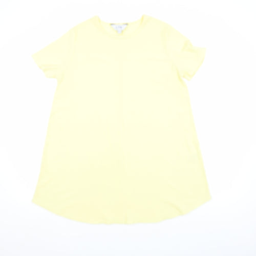 Long Tall Sally Women’s Yellow Size 12 Tall T-Shirt Dress