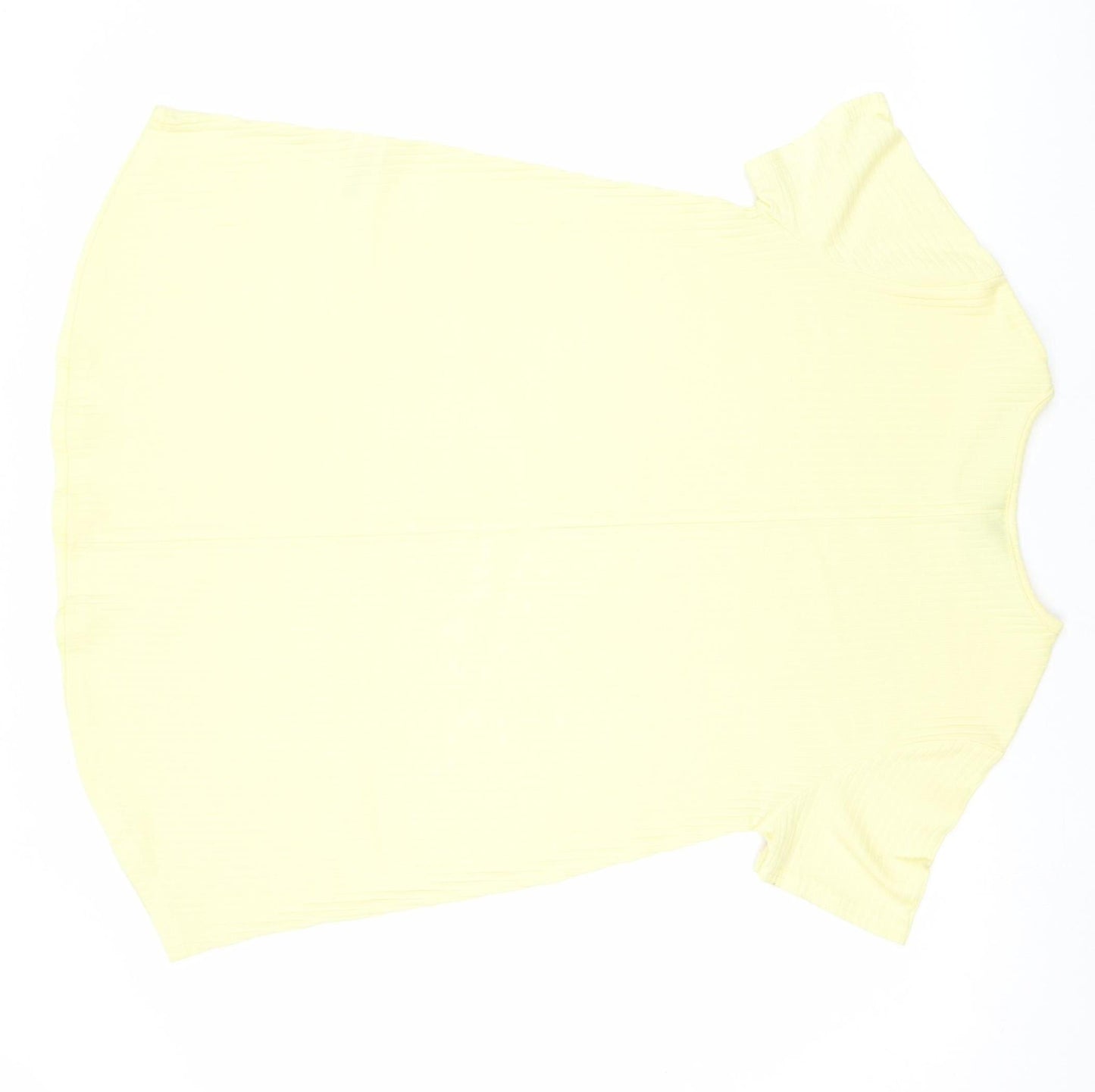 Long Tall Sally Women’s Yellow Size 12 Tall T-Shirt Dress