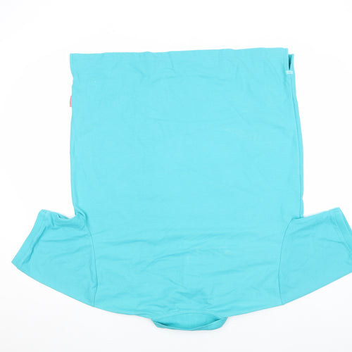 Slazenger Men's Blue 2XL Cotton Short Sleeve Polo Shirt