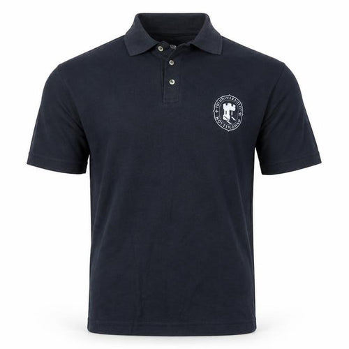 Airak Men's Black Short Sleeve University Polo Shirt Size M