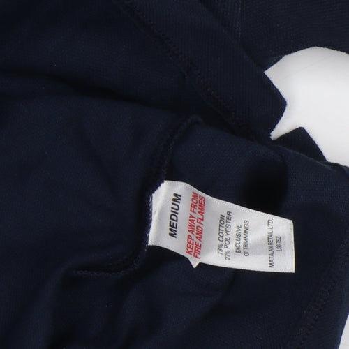 Taylor & Wright Men's Navy Blue Slim Fit Polo Shirt M