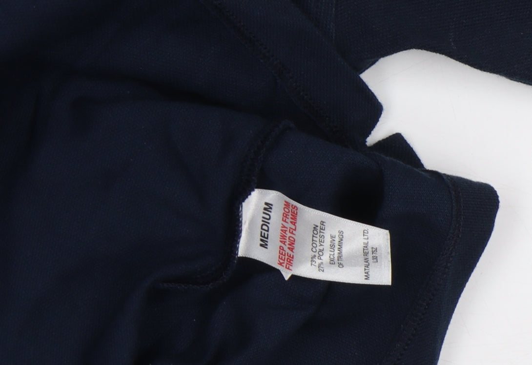 Taylor & Wright Men's Navy Blue Slim Fit Polo Shirt M