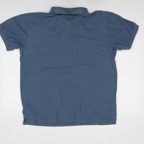 Lacoste Men’s Blue Regular Fit Cotton Polo Shirt Size L