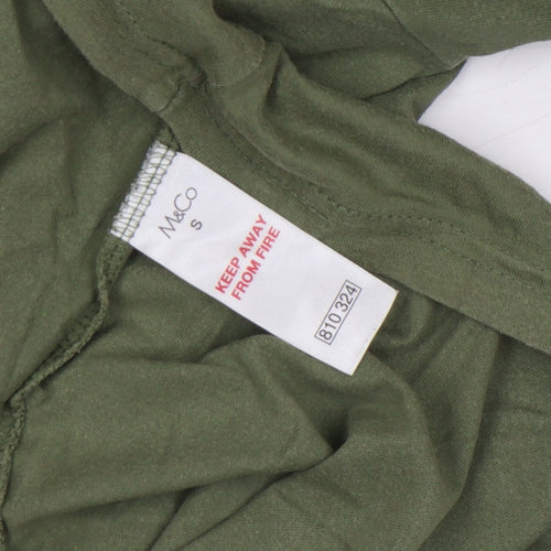 M&Co Men’s Green Graphic Beach Camper T-Shirt Size S