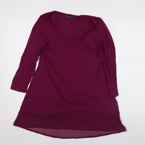 Marks and Spencer Women’s Purple 3/4 Sleeve Tunic Blouse UK 8