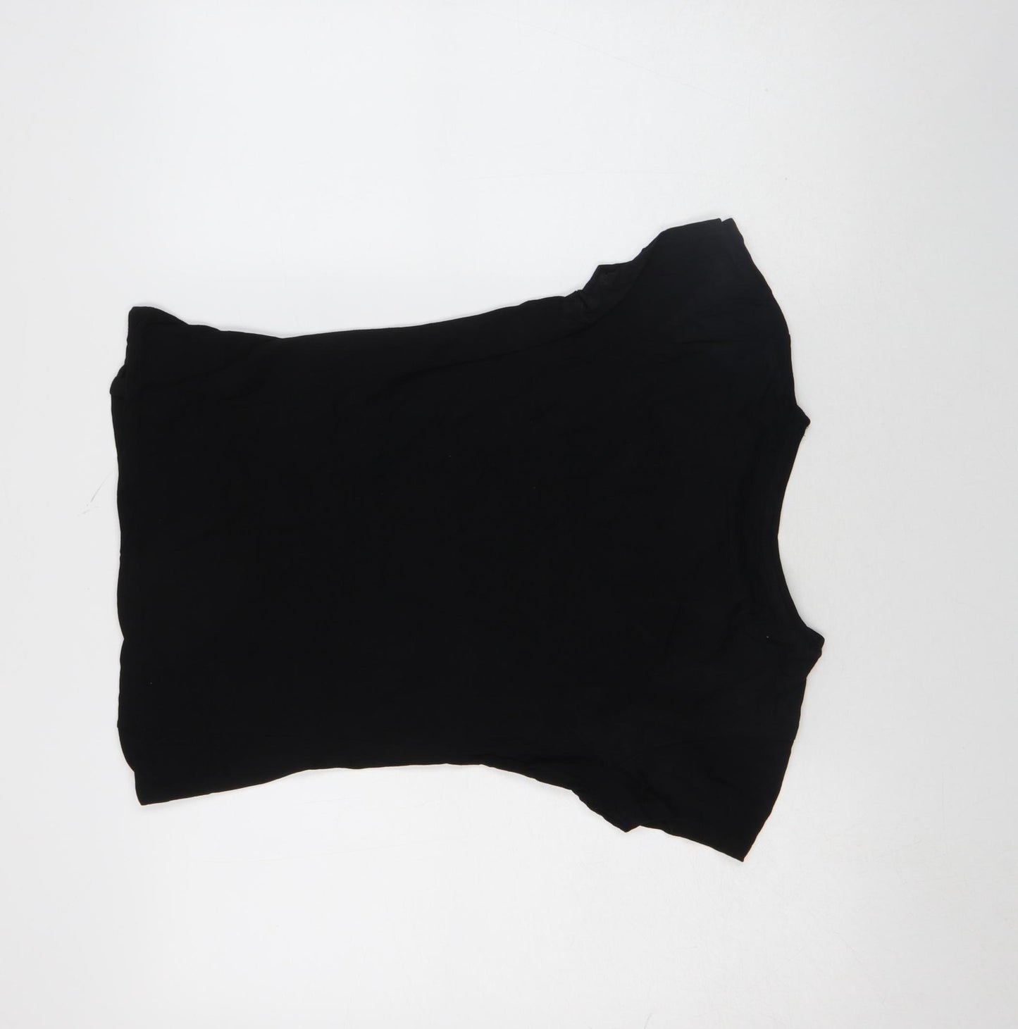 Primark Womens Black Cotton Halloween Skeleton Hands T-Shirt Size 8