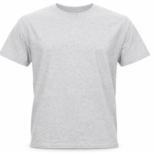 American Apparel Men Grey M Short Sleeve Crew Neck T-Shirt
