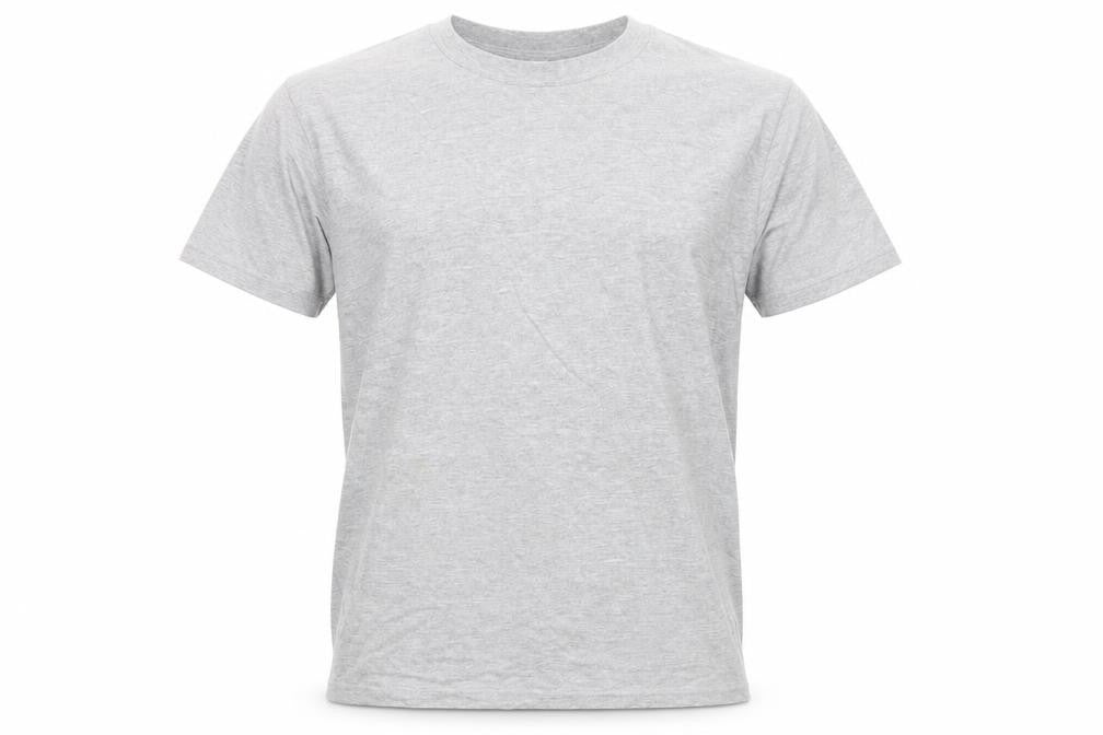 American Apparel Men Grey M Short Sleeve Crew Neck T-Shirt