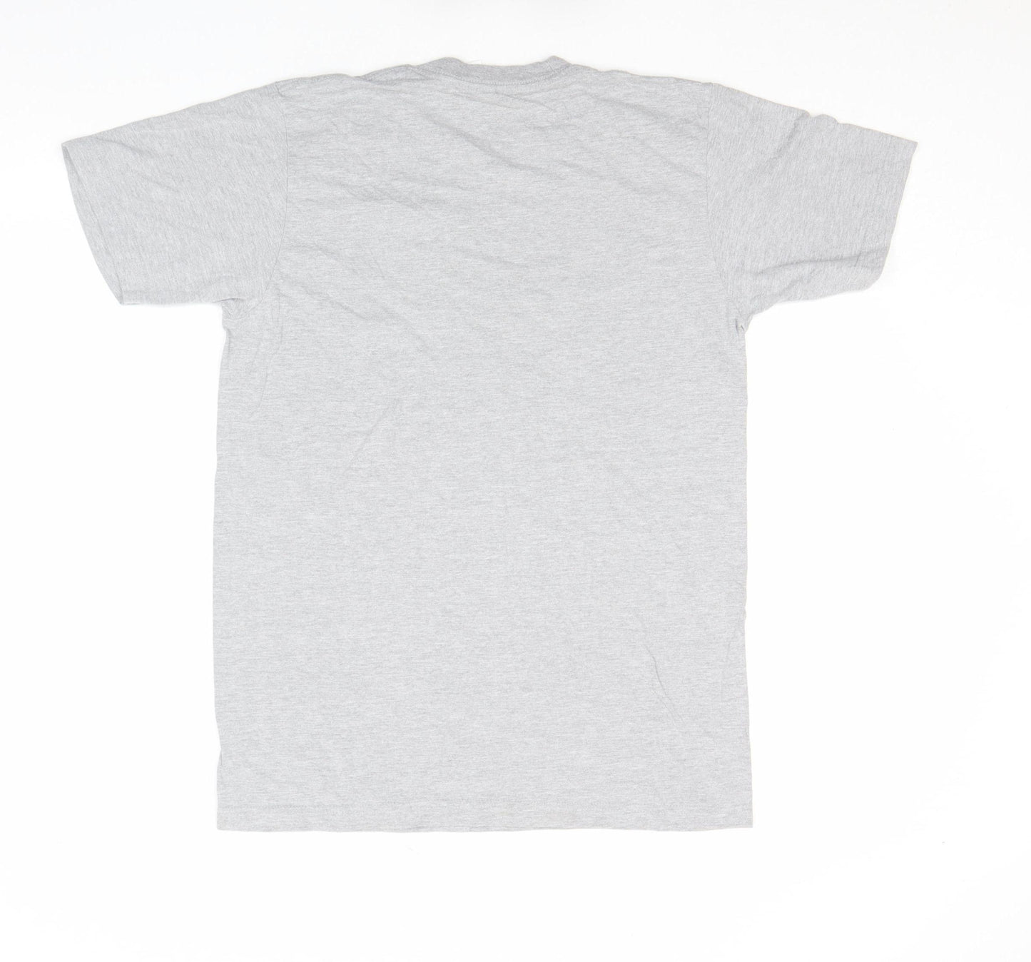 American Apparel Men Grey M Short Sleeve Crew Neck T-Shirt