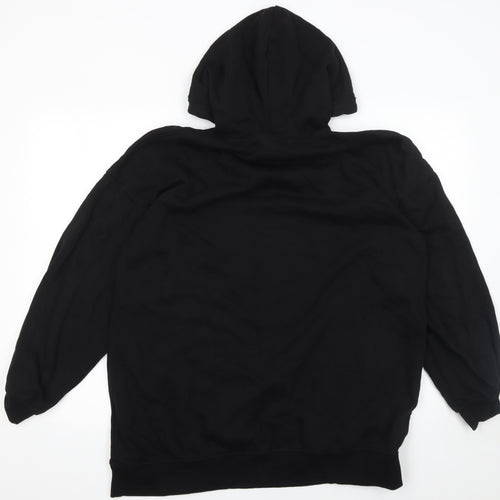 Justin Bieber Women's Black Small Pullover Hoodie Graphic Print