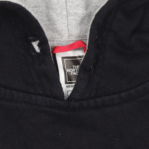 The North Face Men’s Black Pullover Hoodie S Regular Fit Logo Outdoor
