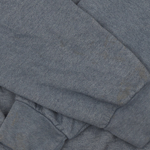 Slazenger Mens Blue Pullover Hoodie L Regular Fit Hooded Sweatshirt