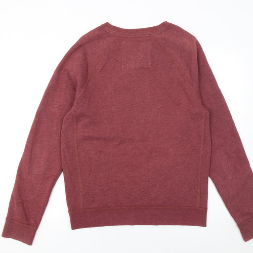 Abercrombie & Fitch Men’s Red Graphic Sweatshirt M Regular Fit